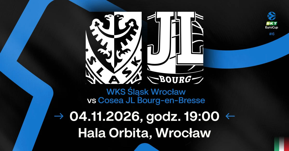 WKS Śląsk Wrocław vs Cosea JL Bourg-en-Bresse